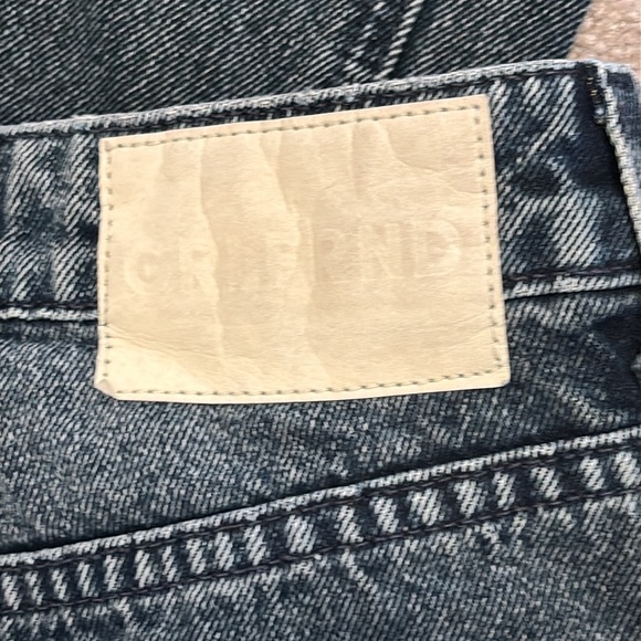 GRLFRND Harlow Highrise bootcut Women's loose Slit hem Jeans - Picture 8 of 17